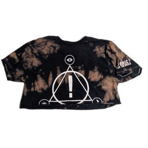 Panic at the Disco Crop Top T-shirt. Men's Large